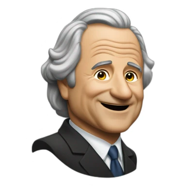 bernard madoff happy sticker