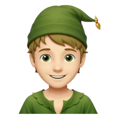 Fairytale character Peter Pan sticker