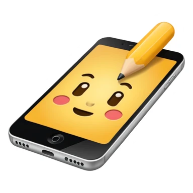 movil sin dibujo sticker