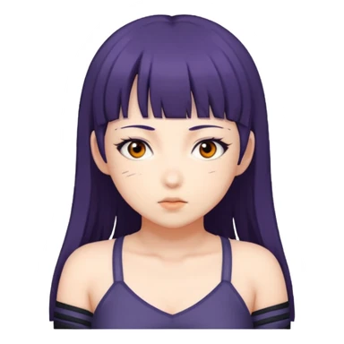 hinata in sultry pose sfw sticker