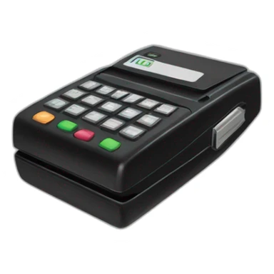 Retro black pager 📟 sticker