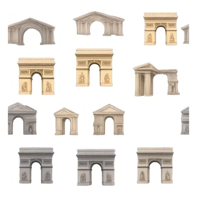 arc de triomphe sticker