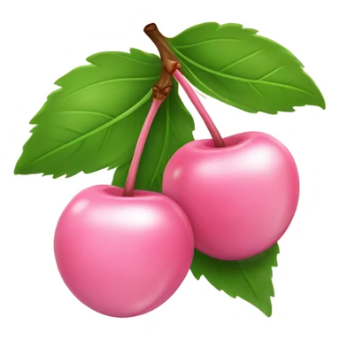 Light pink cherries sticker