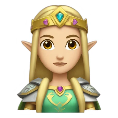 Princess Zelda sticker