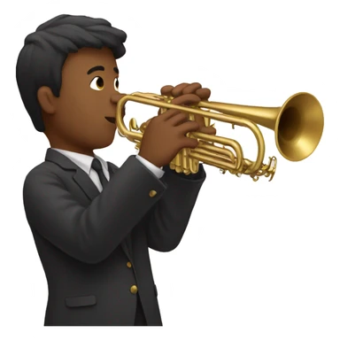 trumpet sticker