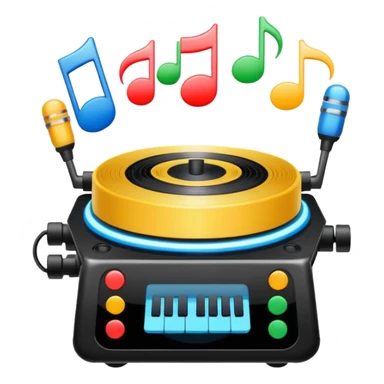 Carreta de som sticker