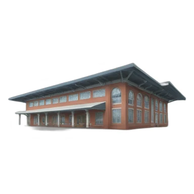 Railway station  sticker