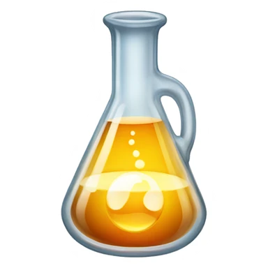 Chemical glassware alcohol lamp sticker
