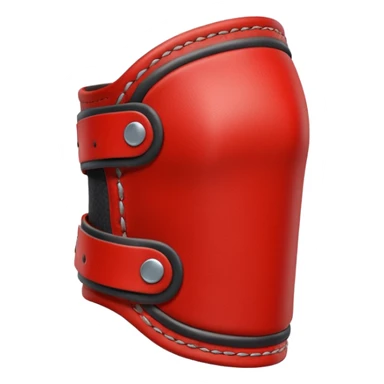 elbow guard red sticker