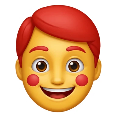 paresseux avec une crête rouge qui rigole avec lol écrit dessus sticker