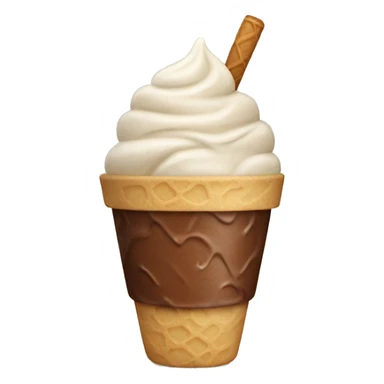 Ice cream coffee  sticker