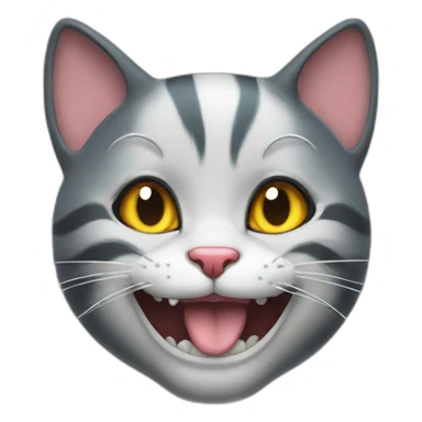 grin cat Alice wonderland sticker