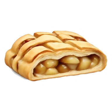 Apple strudel sticker