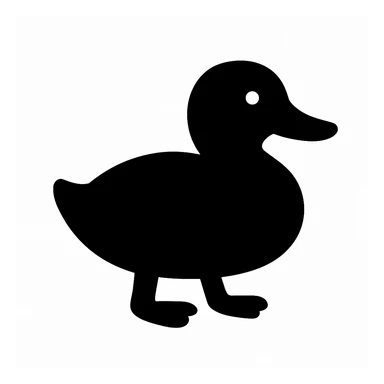 Duck sticker