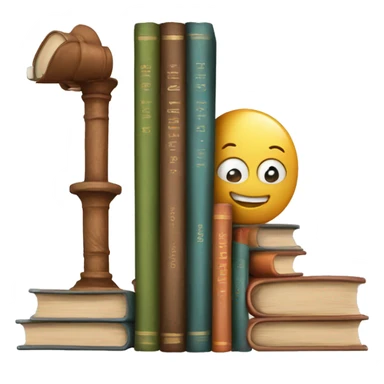 books on one side toys on the other scale leaning more on one side  sticker