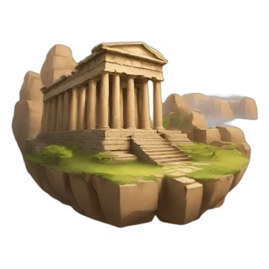 ancient monument sticker