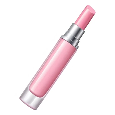 light pink lip gloss tube  sticker