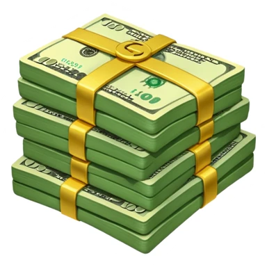 Dolares verde sticker