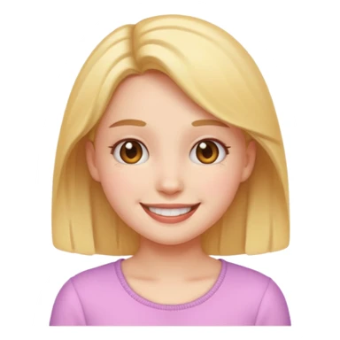 “Emoji girl, soft girl aesthetic sticker