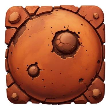 red planet Mars sticker