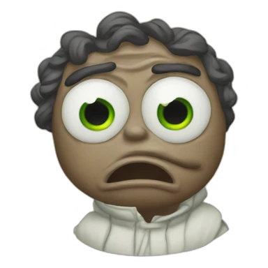 Pepe-wana-cry sticker