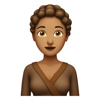 Mujer de piel canela sticker