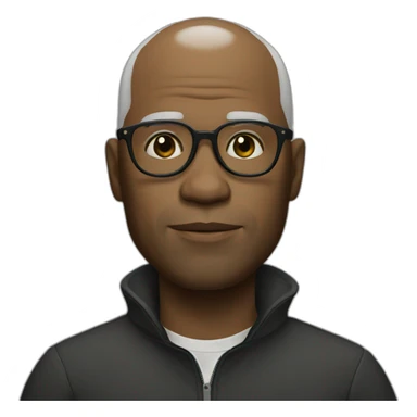 steve mcqueen black director bald sticker