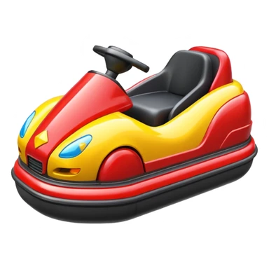 amusement park car game sticker