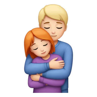 A warm hug sticker