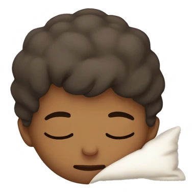 Sleeping boy sticker