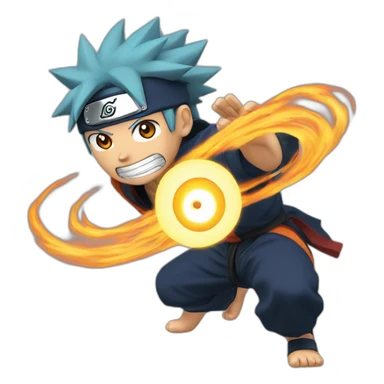 Naruto rasengan sticker