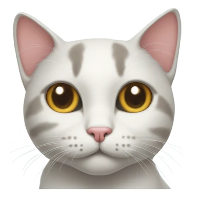 Cat with another cat sticker