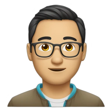 Kazakh it guy sticker