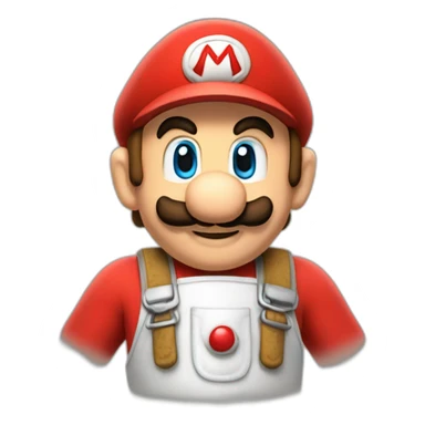 Mario plumber sticker