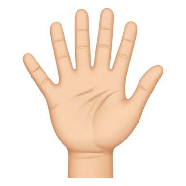 hello waving hand for SMS text sticker
