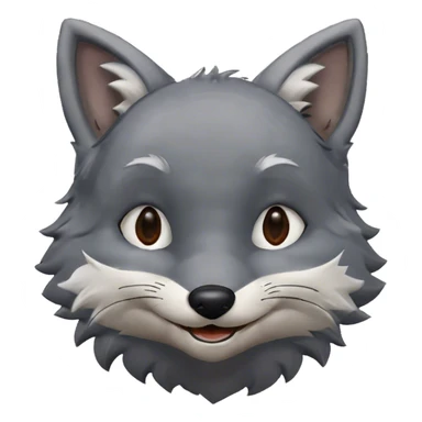 happy birthday silver fox sticker