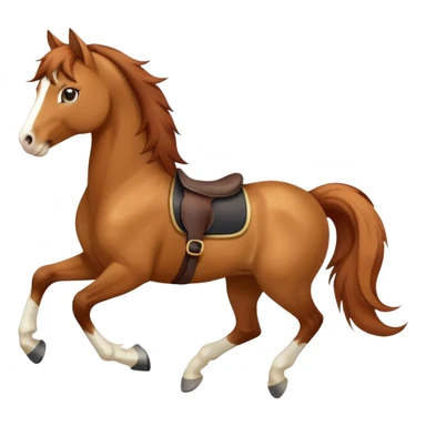 cat riding a horse sticker