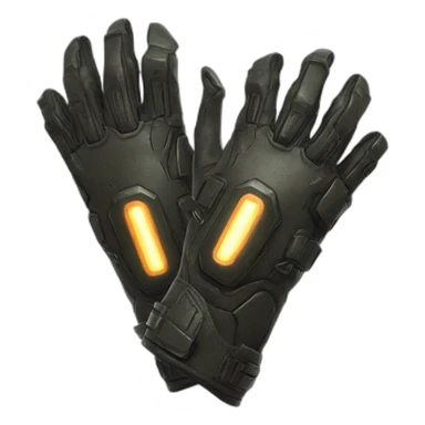 Doom Futuristic Gloves sticker