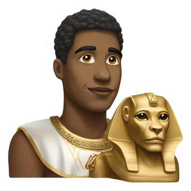 A alpha phi alpha man with a sphinx sticker