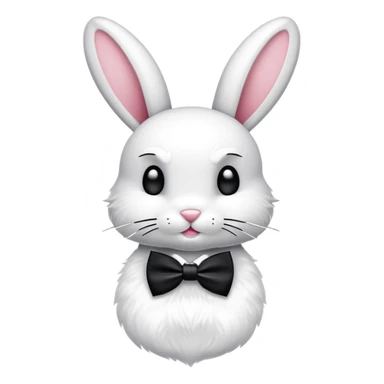 playboy bunny wearing bow tie logo (side view) sticker
