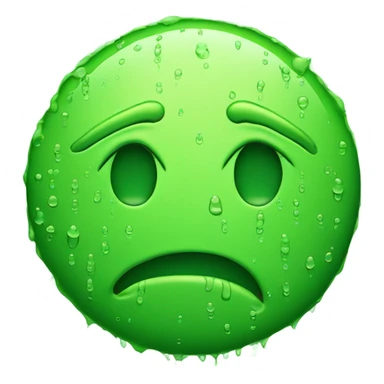 acid rain on a money sticker