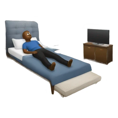 Patrice talon qui dort  sticker