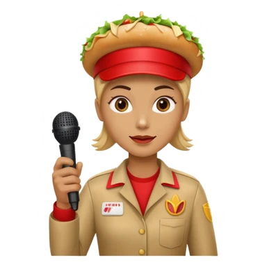 drive thru employe sticker