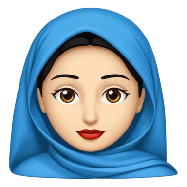 Mavi siyah tik olan sticker