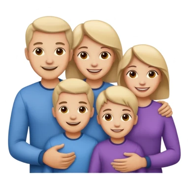 family light skin sticker
