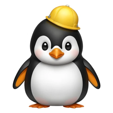 Penguin fart sticker