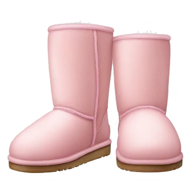 light pink uggs sticker