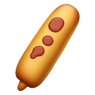 corn dog sticker