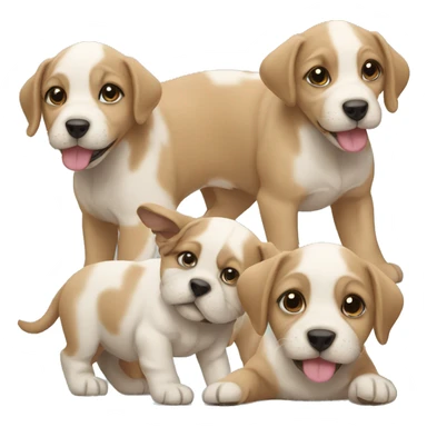puppies sticker