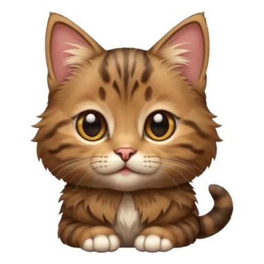 Brown Tabby Kitten sticker